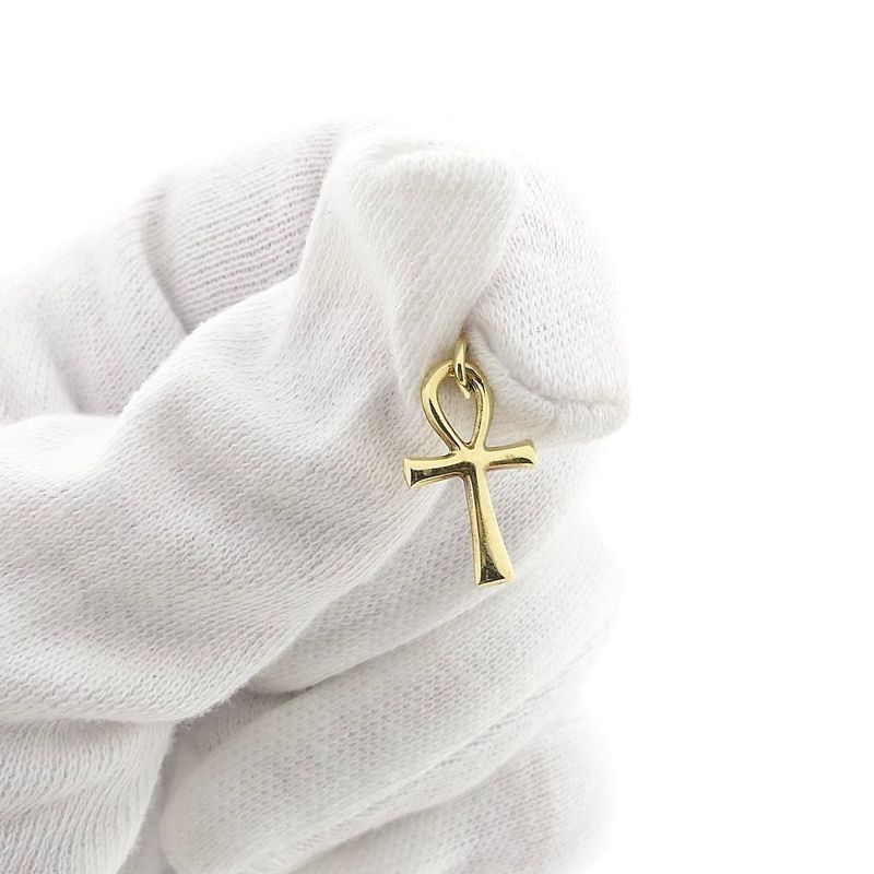 Image 5 of Golden Egyptian Ankh pendant