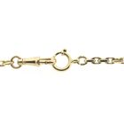 Image 3 of Gold anchor link necklace