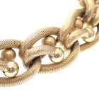 Image 2 of Gold wide fantasy link bracelet