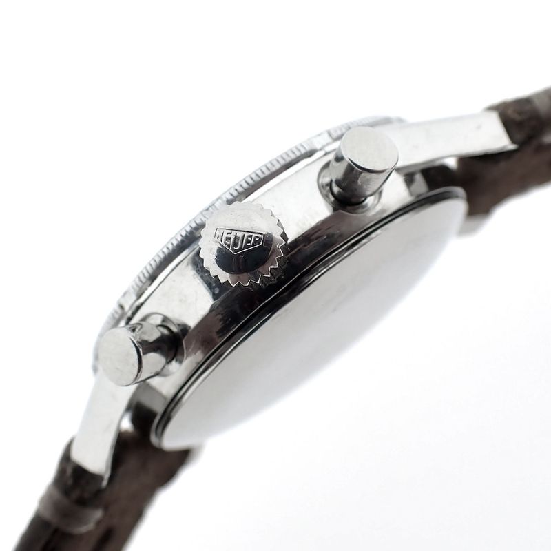 Image 11 of Heuer Autavia 2446C; Vintage chronograph men's watch