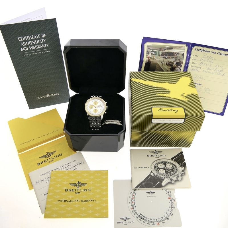 Image 21 of Breitling Old Navitimer D13022; Chronograph men's watch