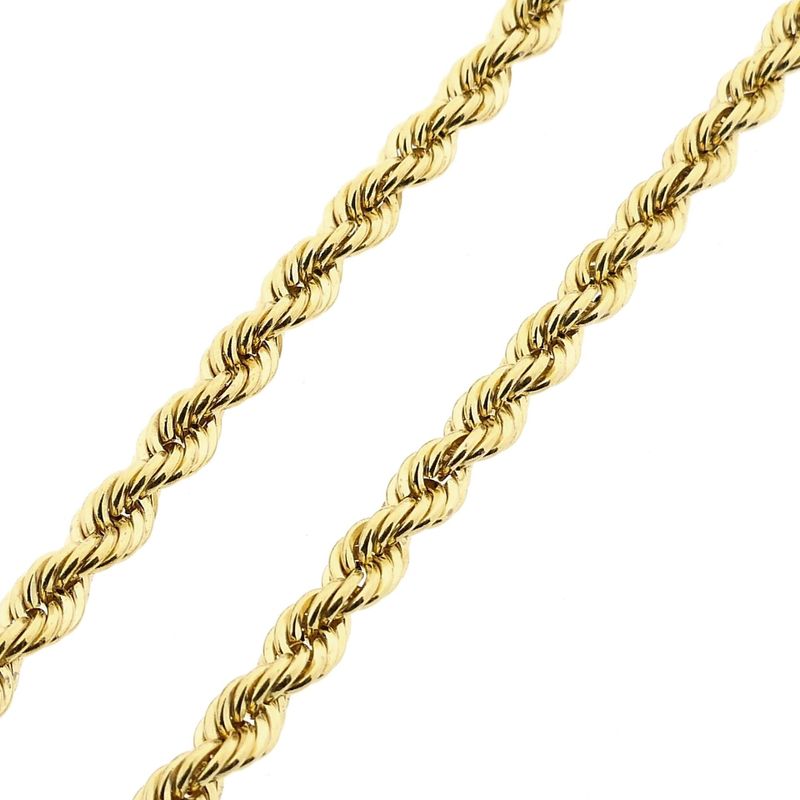 Image 6 of Twisted Link Chain; 14 Karat; 45.5 cm
