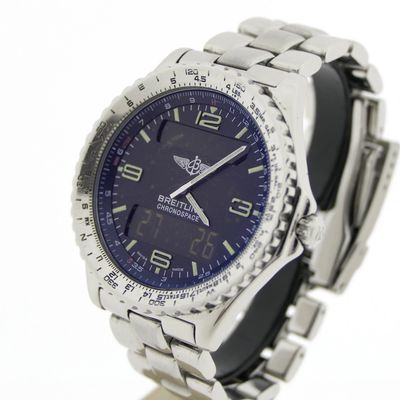 Image 2 of Breitling Chronospace; Analog/digital pilot's watch