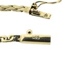 Image 8 of Gold necklace with fixed pendant of opal and diamond 0.28 ct.