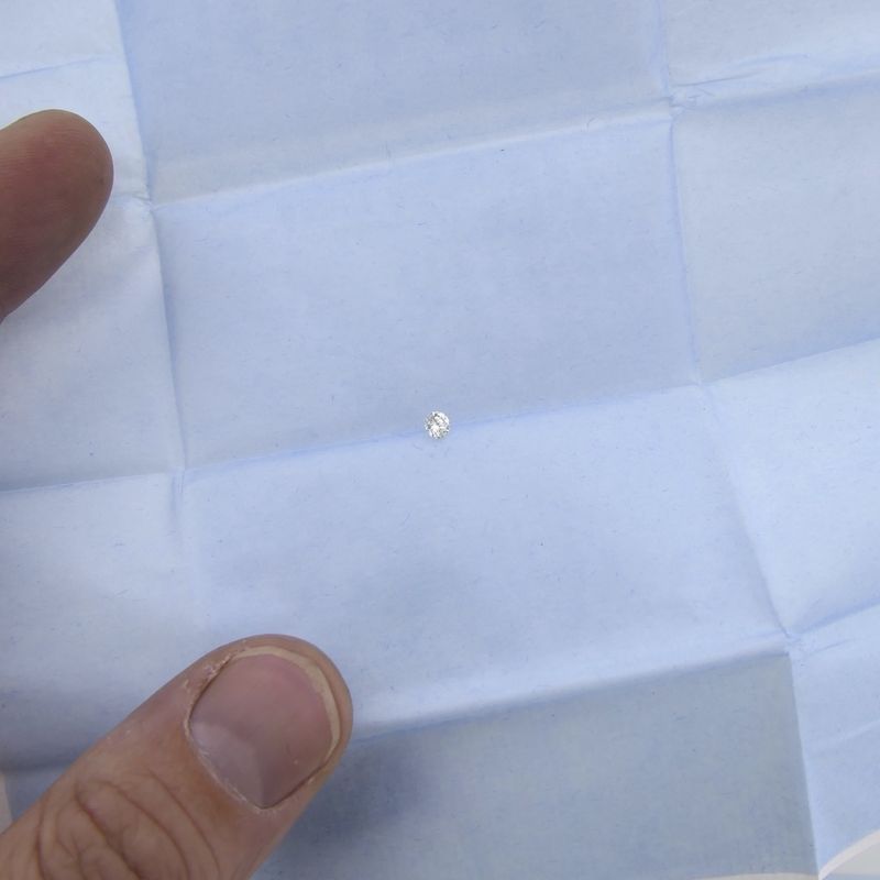 Image 7 of 0.24 ct. Brilliant cut diamond I/SI1 + HRD Certificate - Natural diamond