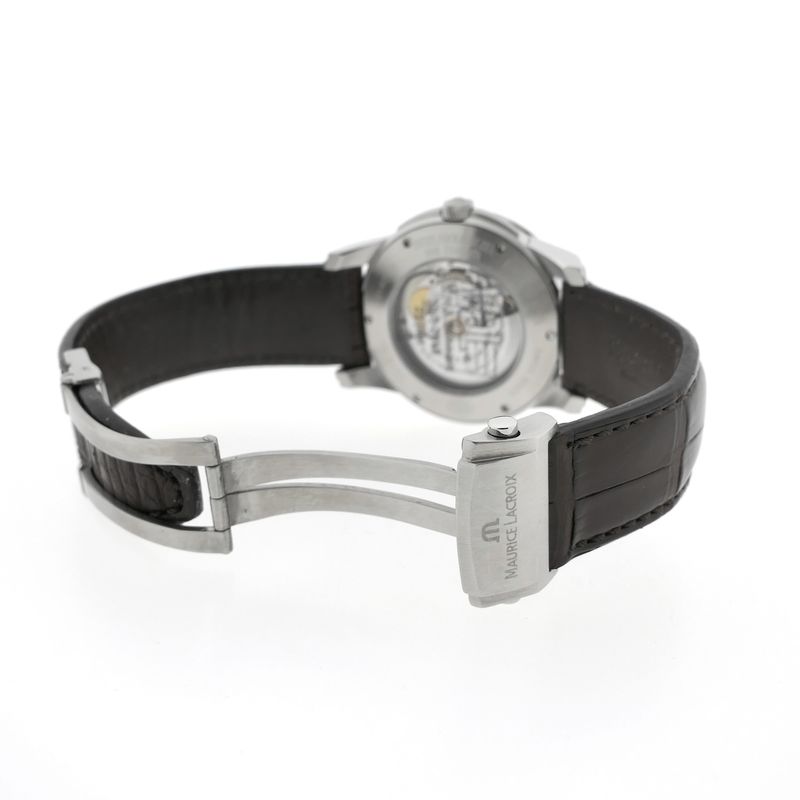 Image 9 of Maurice Lacroix Pontos 'Day-Date' PT6158; Automatic 18k gold/steel men's watch