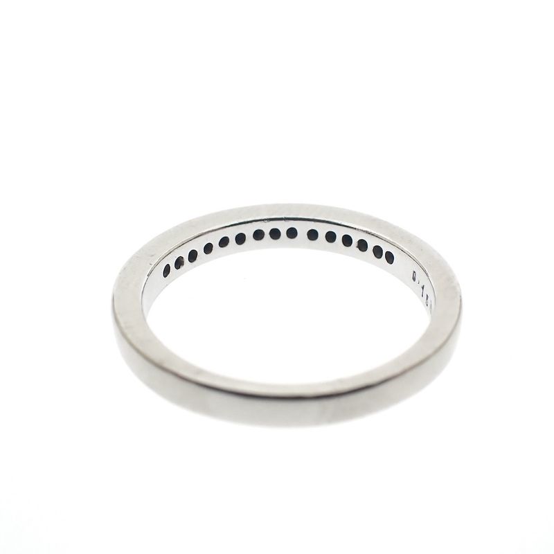 Image 5 of White gold ring with diamond | 0.15 ct.