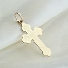 Image 2 of Gold pendant of a cross