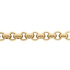 Image 5 of Gold jasseron link chain; 45.5 cm