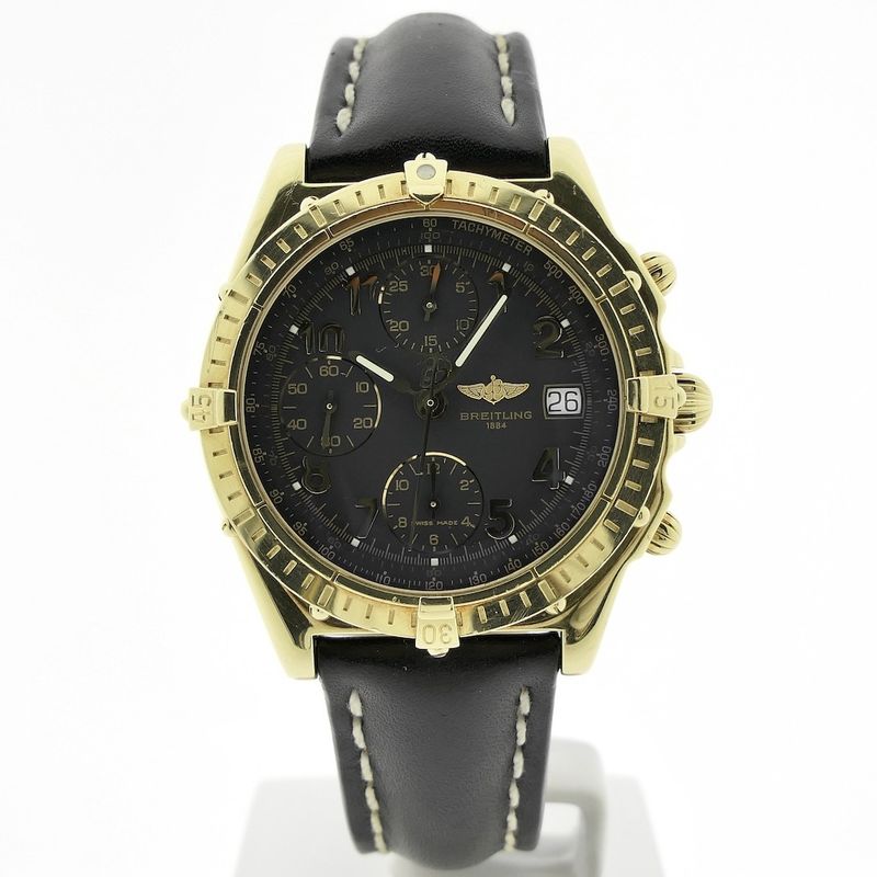 Image 1 of Breitling Chronomat 18k gold men's watch with chronograph