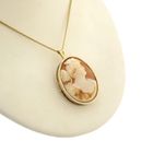 Image 13 of Antique gold brooch/pendant with cameo