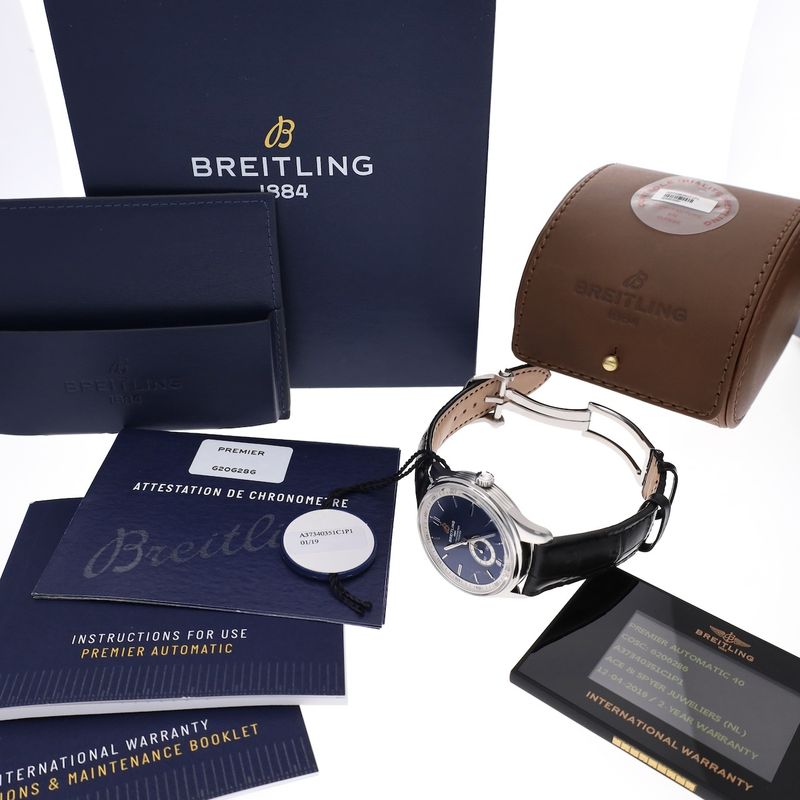 Image 8 of Breitling Premier Automatic 40 A37340; Automatic men's watch