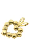 Image 6 of Gold heart pendant with zirconia