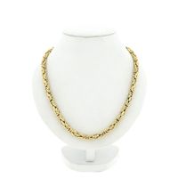 Gold square king chain