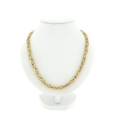 Image 1 of Gold square king chain