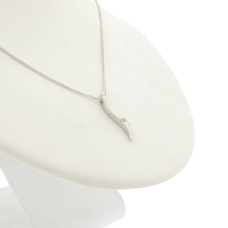 Image 7 of Silver pendant with zirconia