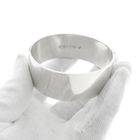 Image 9 of Silver wide slave bracelet | Ø 61.5 mm