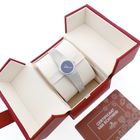 Image 4 of Omega Deville; 18k white gold women's watch with lapis lazuli dial