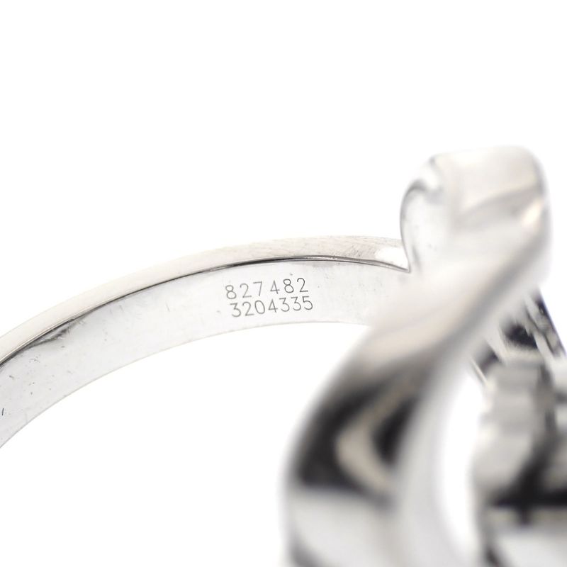 Image 5 of Chopard white gold ring with dancing diamond; 0.03 ct.