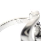 Image 5 of Chopard white gold ring with dancing diamond; 0.03 ct.