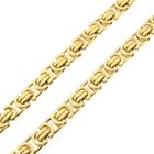 Image 9 of Exclusive long gold flat king chain | 71 cm