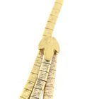 Image 5 of Tricolor gold omega link necklace