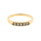 Image 3 of Gold ring with diamond | 0.175 ct.