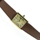 Image 5 of Cartier Tank Vermeil 'Large'; Vintage mechanical watch
