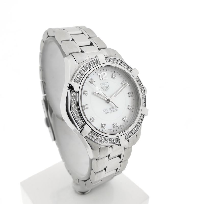 Image 3 of Tag Heuer Aquaracer WAF1313; Ladies watch with diamonds