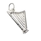 Image 2 of Silver charm; Harp
