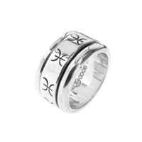 Good Times silver robust men's ring