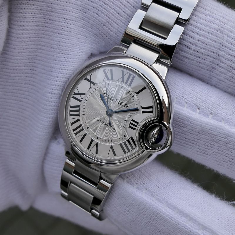 Image 14 of Cartier Ballon Bleu 33mm 3489; Automatic ladies watch