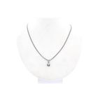 Image 6 of White gold pendant with diamond | 0.05 ct.