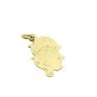 Image 3 of Gold pendant; Gemini