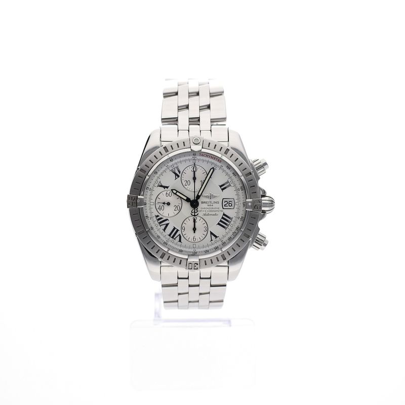 Image 1 of Breitling Chronomat Evolution 'White' A13356; Chronograph men's watch