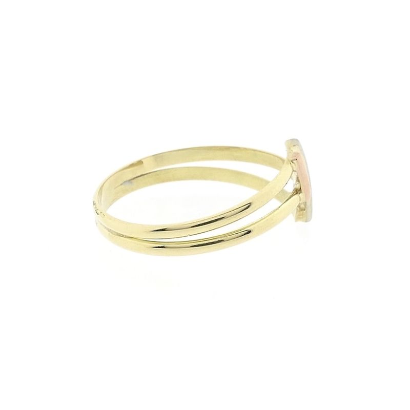 Image 5 of Tricolor gold abstract ring