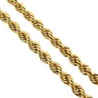 Image 4 of Twisted Gold Link Necklace