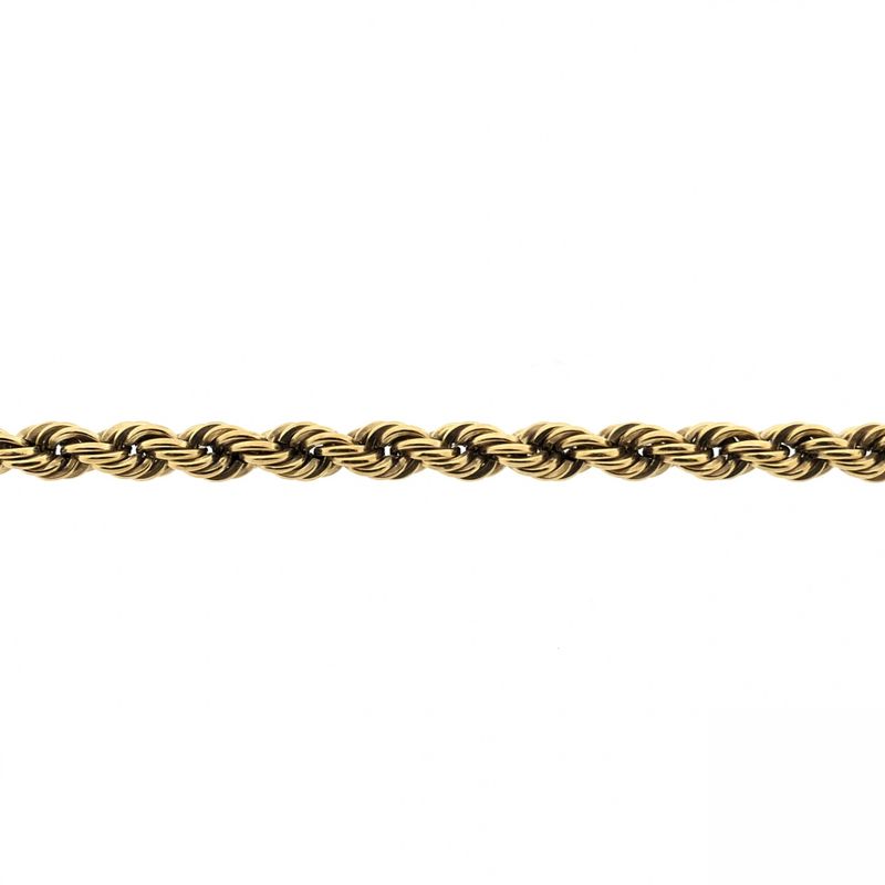 Image 4 of Gold twisted link chain