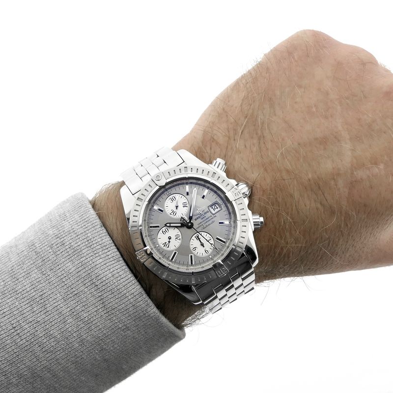 Image 12 of Breitling Chronomat Evolution A13356; Chronograph men's watch
