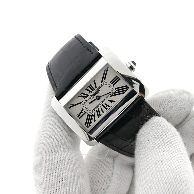 Image 13 of Cartier Tank Divan 2600; Dames horloge in full-set