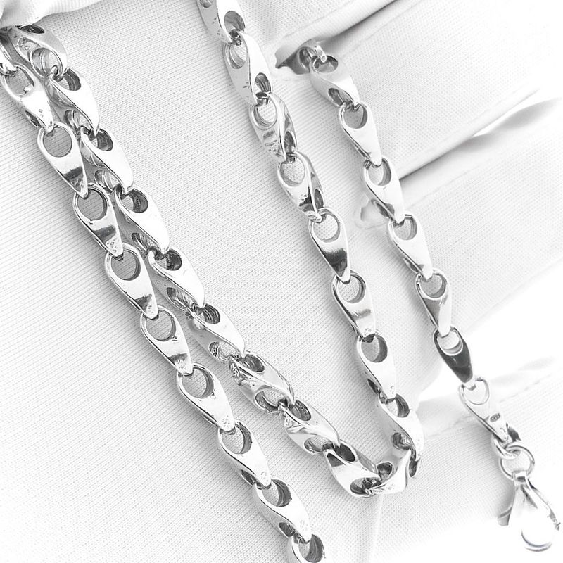 Image 8 of Silver fantasy link chain