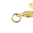 Image 5 of Golden Filigree Cross Pendant