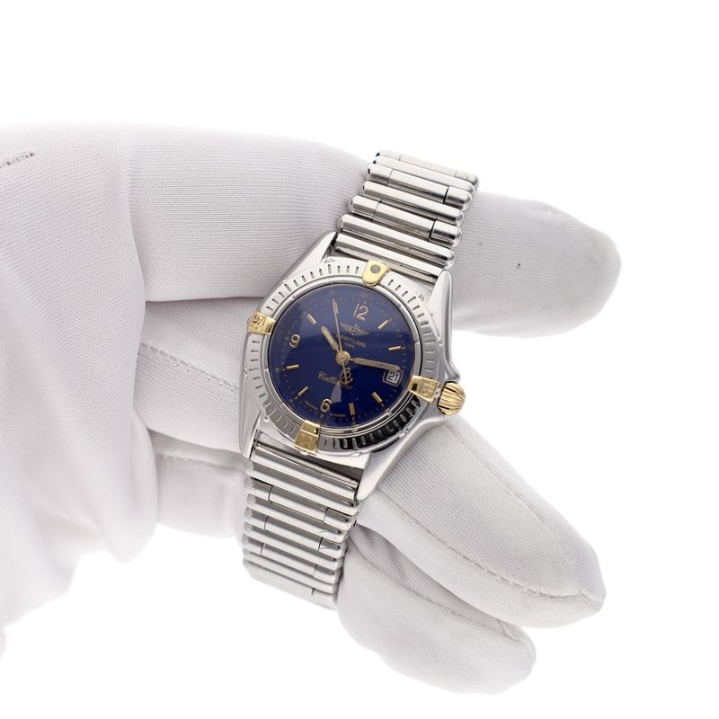 Image 7 of Breitling Callistino B52045; 18k gold/steel women's watch