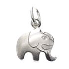 Image 1 of Silver charm; Elephant
