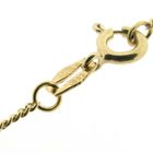 Image 4 of Gold gourmet link chain | 50.5 cm