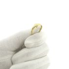 Image 9 of Gold solitaire ring with zirconia