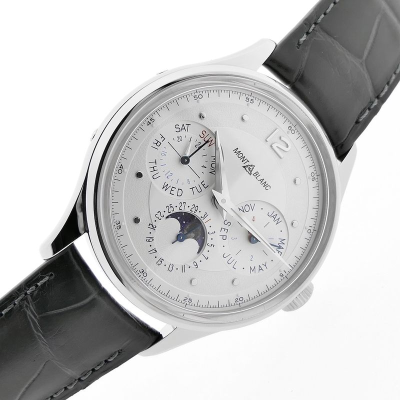 Image 9 of Montblanc Heritage Perpetual Calendar; Automatic men's watch with perpetual calendar