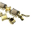 Image 3 of 8 carat bracelet with citrine and smoky quartz