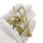 Image 2 of Long gold gourmet link necklace | 67 cm