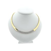 Leo Pizzo gold necklace with diamonds; 1.50 ct.